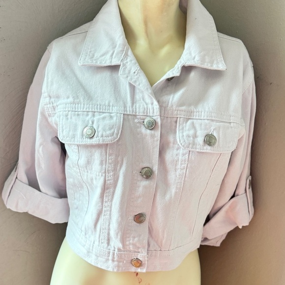 Windsor white denim jacket size small - Picture 1 of 10